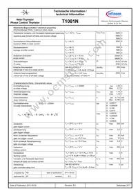 T1081N60TOHXPSA1 Datasheet Page 2