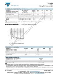 T1090P-SD-F Datasheet Page 2