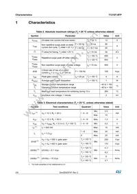 T1210T-8FP Datasheet Page 2