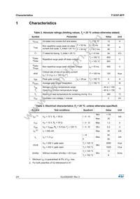 T1235T-8FP Datasheet Page 2