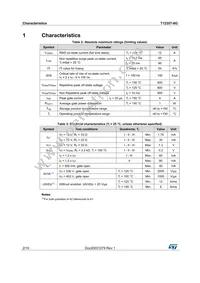T1235T-8G-TR Datasheet Page 2