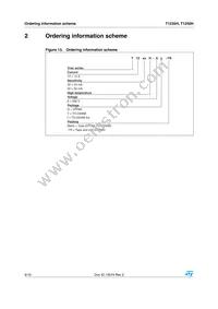 T1250H-6I Datasheet Page 6