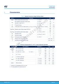 T1620T-8G-TR Datasheet Page 2