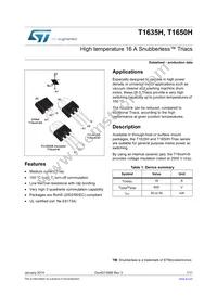 T1650H-6G-TR Datasheet Cover