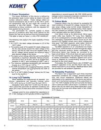 T198D826K125AS Datasheet Page 6