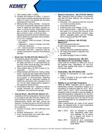 T198D826K125AS Datasheet Page 8