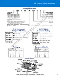 T198D826K125AS Datasheet Page 11
