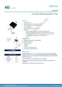 T2035T-8G-TR Datasheet Cover