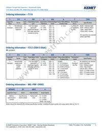 T212B106K020CS Datasheet Page 2