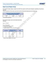 T212B106K020CS Datasheet Page 20