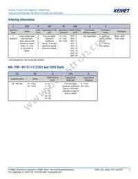 T322D685K035AT Datasheet Page 2