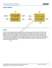 T378E106K025AS Datasheet Page 7