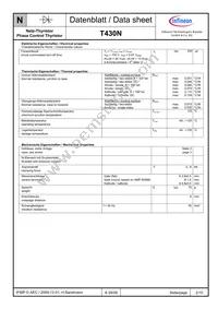 T430N12TOFXPSA1 Datasheet Page 2