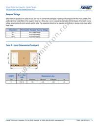 T488R227M004AAE2K0 Datasheet Page 5