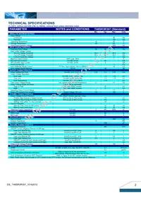 T48SR3R307NNFA Datasheet Page 2