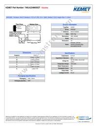 T491A224M035ZT Datasheet Cover