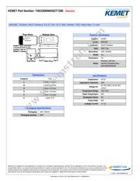 T491D685M035ZT7280 Datasheet Cover