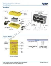 T491V107K016AT Datasheet Page 17