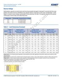 T494B107K010AT Datasheet Page 14