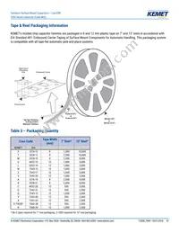 T494B107K010AT Datasheet Page 17