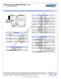 T495A106K010ZTA3K8 Datasheet Cover