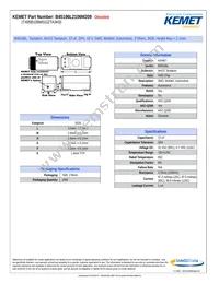 T495B106M010ZTA3K0 Datasheet Cover