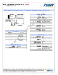 T495B474K035ZTA11K Datasheet Cover