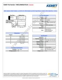 T495C105M050ZTE1K6 Datasheet Cover