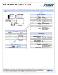 T495C227M006ZTE200 Datasheet Cover