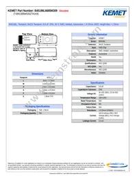 T495C685M035ZTA1K8 Datasheet Cover