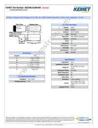 T495D106K035ZTA1K0 Datasheet Cover