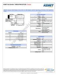 T495D107M010ZTE100 Cover