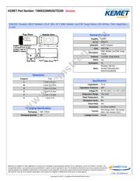 T495D226M020ZTE200 Datasheet Cover