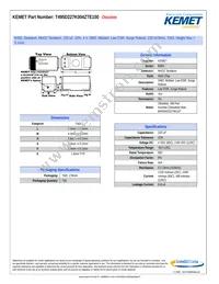 T495D227K004ZTE100 Datasheet Cover