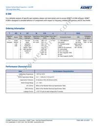 T495D686K016ATE150 Datasheet Page 2