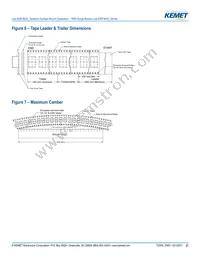 T495V337M010ZTE150 Datasheet Page 21