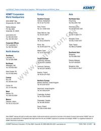 T495V337M010ZTE150 Datasheet Page 22