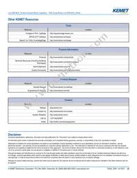 T495V337M010ZTE150 Datasheet Page 23