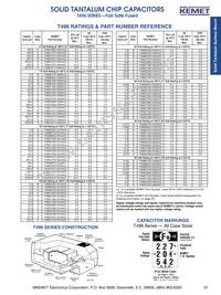 T496C106M025AS Datasheet Page 2