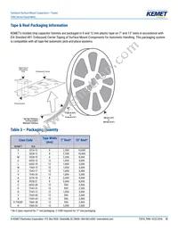 T496C475M025AT Datasheet Page 13