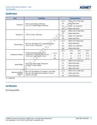 T496X226M025ATE900 Datasheet Page 3