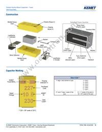 T496X226M025ATE900 Datasheet Page 12