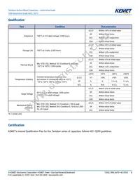 T498A334K035ATE11K Datasheet Page 3