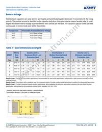 T498A334K035ATE11K Datasheet Page 10
