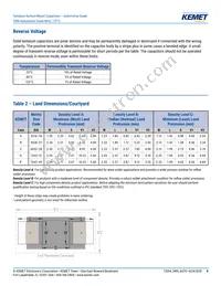 T499C156K010ATE1K8 Datasheet Page 8