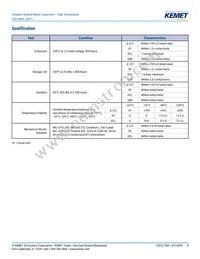 T502B106M016AG63107280 Datasheet Page 3