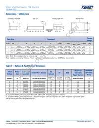 T502B106M016AG63107280 Datasheet Page 5