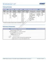 T520T107M006ATE070 Datasheet Page 2