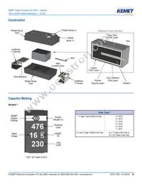 T520T107M006ATE070 Datasheet Page 18