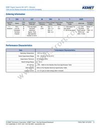 T528Z227M006ATE009 Datasheet Page 2